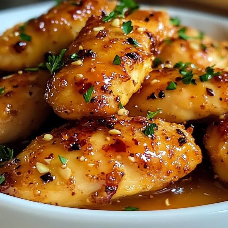 Air Fryer Honey Butter Garlic Chicken Tenders
