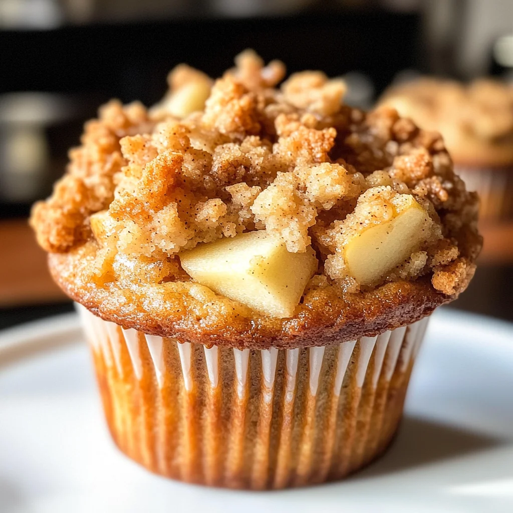 Apple Crumble Muffins