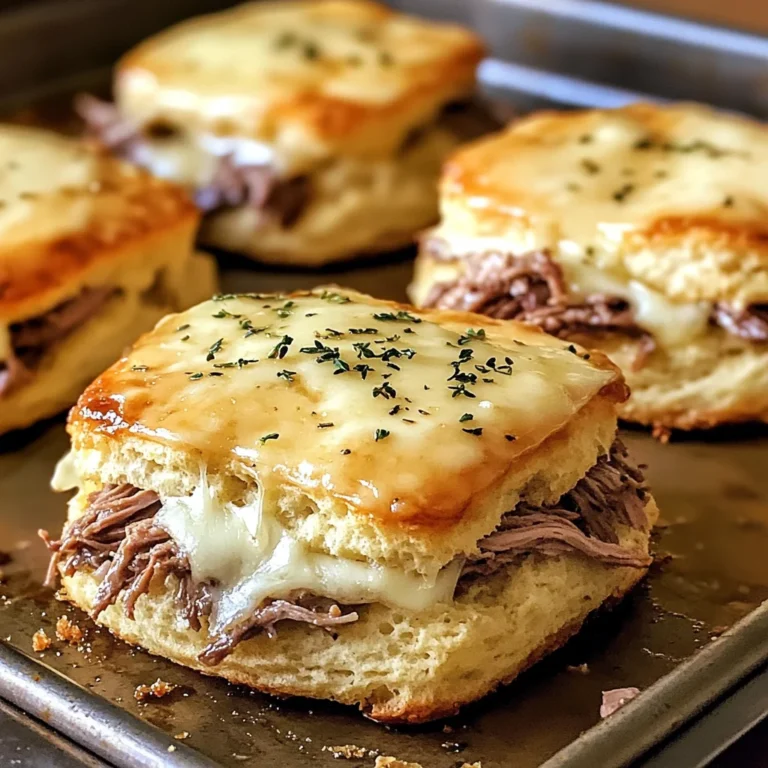 Baked French Dip Biscuits Recipe: A Comforting, Family-Friendly Meal
