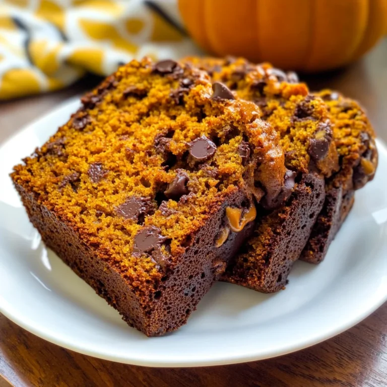 Best Chocolate Chip Pumpkin Bread