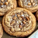 Brown Butter Coffee Toffee Cookies
