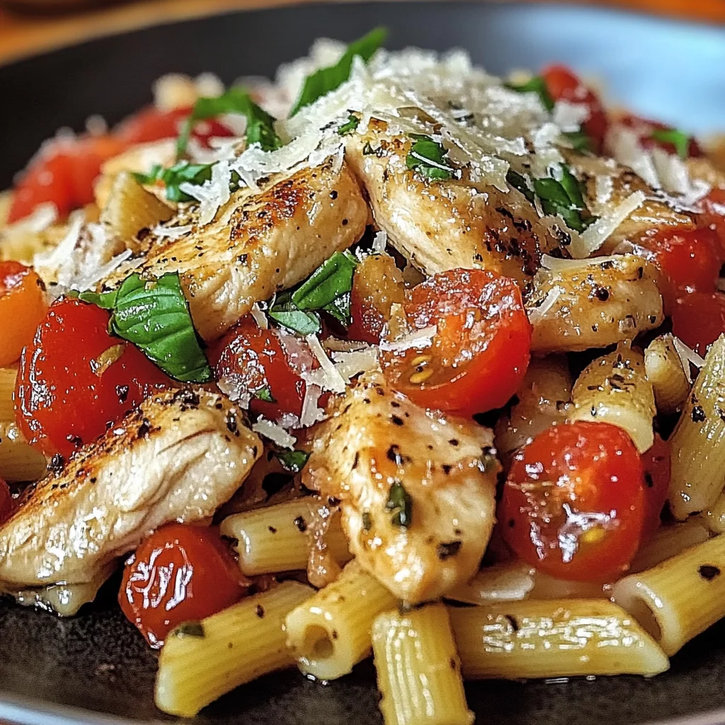 Bruschetta Chicken Pasta