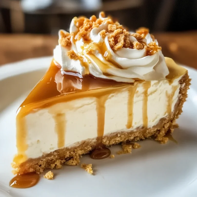 Butterbeer cheesecake