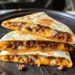 Cheesy Ground Beef Quesadillas Recipe is a must-try!