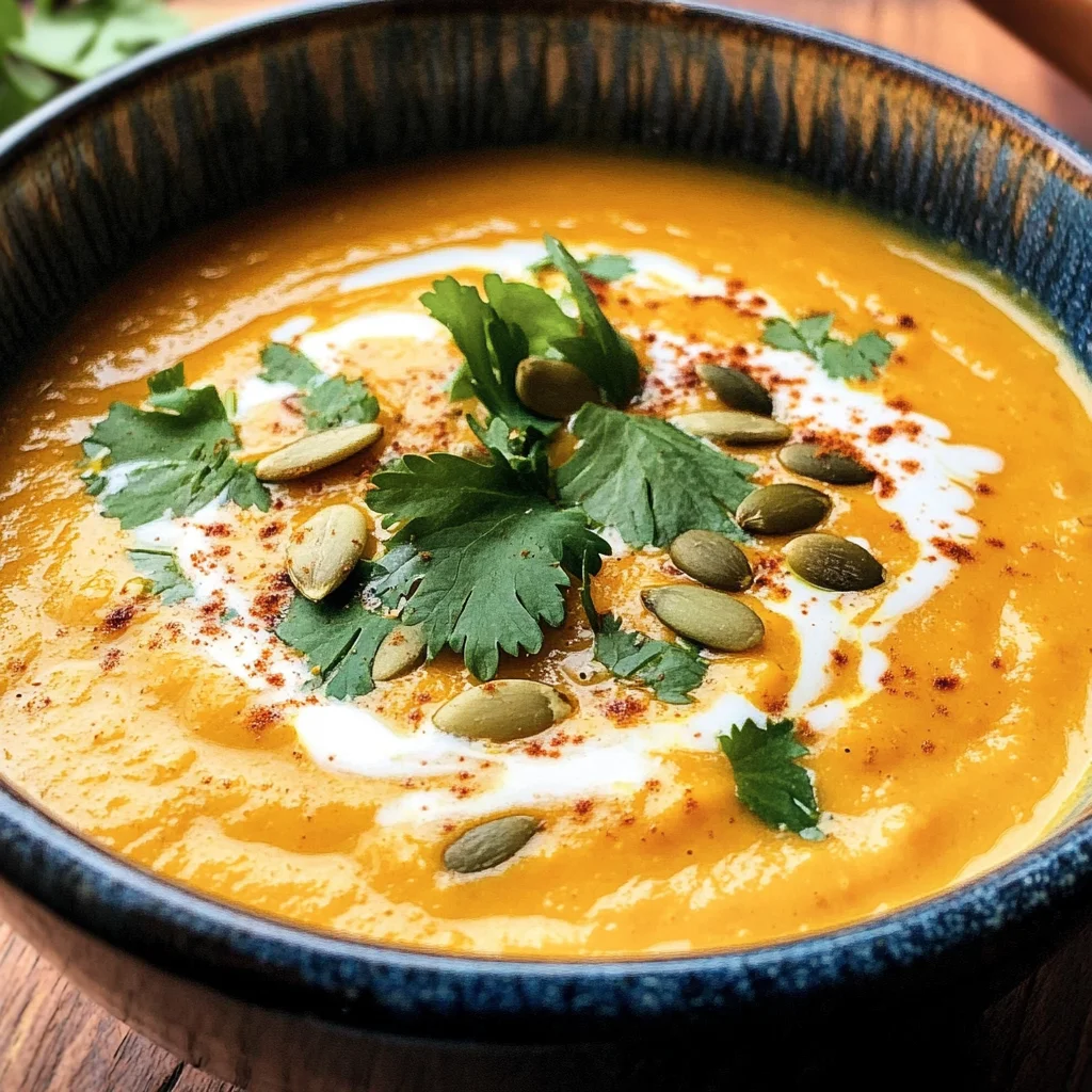Coconut Curry Pumpkin Soup