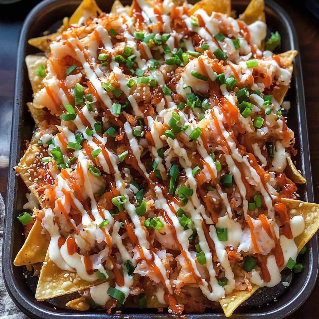 Crab Rangoon Nachos