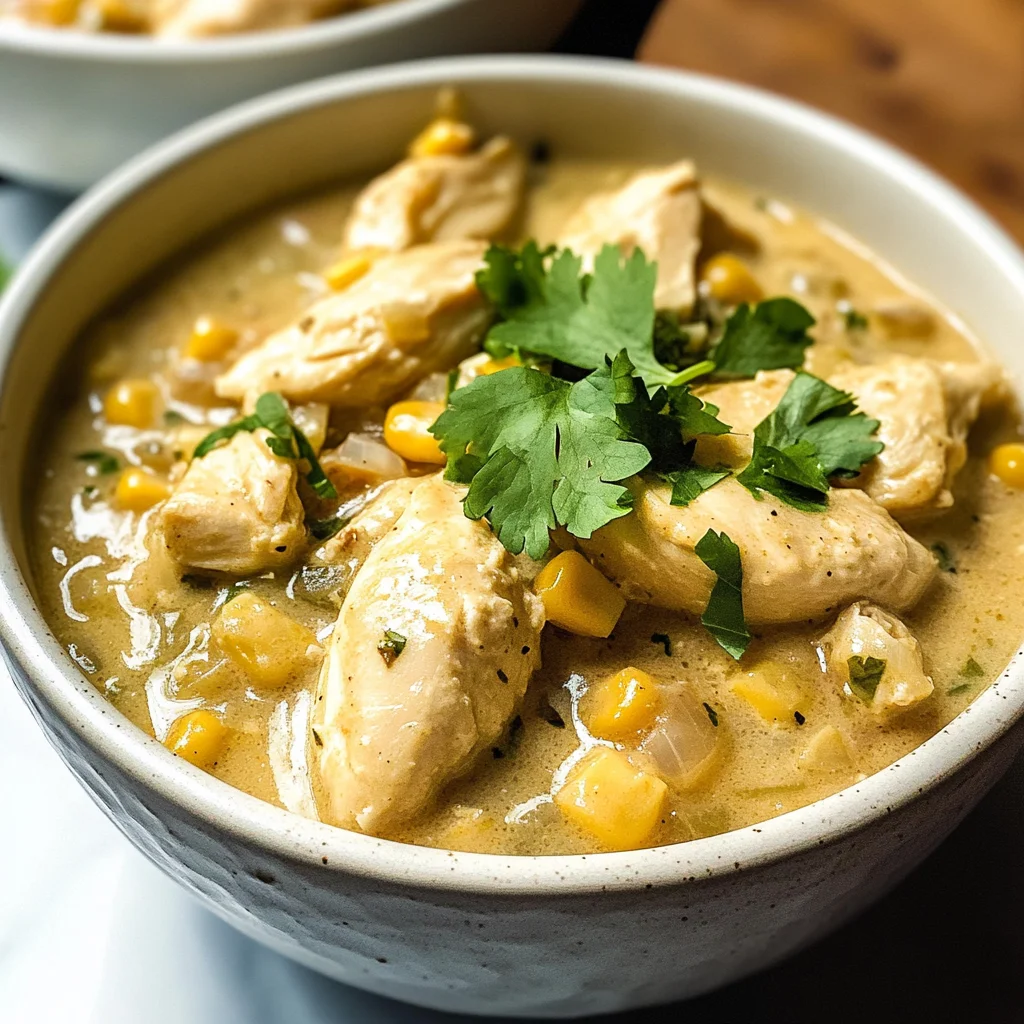 Creamy White Chicken Chili Recipe