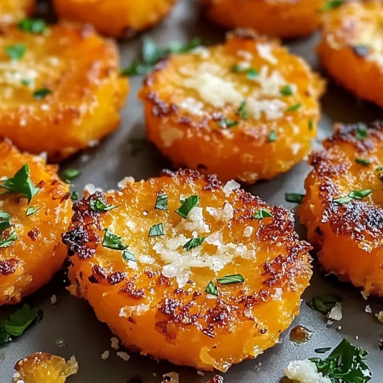Crispy Smashed Carrots