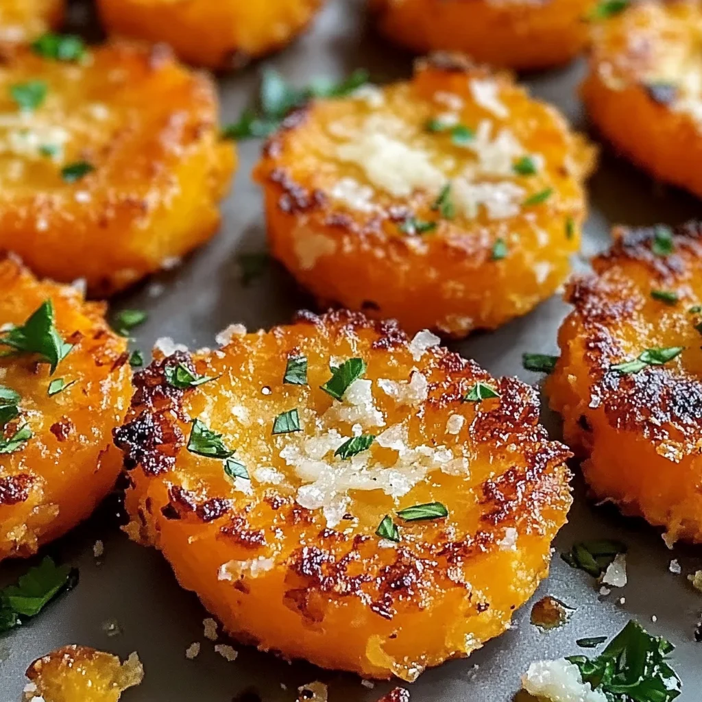 Crispy Smashed Carrots