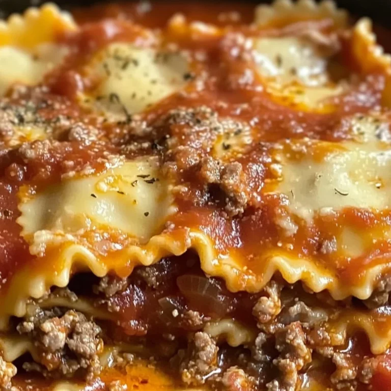 Crockpot Ravioli Lasagna: A Hands-Off, Flavor-Packed Comfort Food Masterpiece