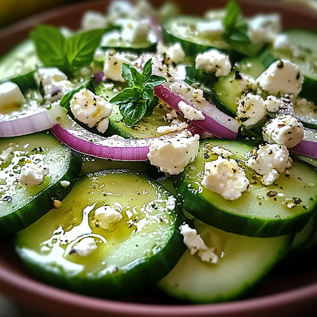 Cucumber Feta Salad