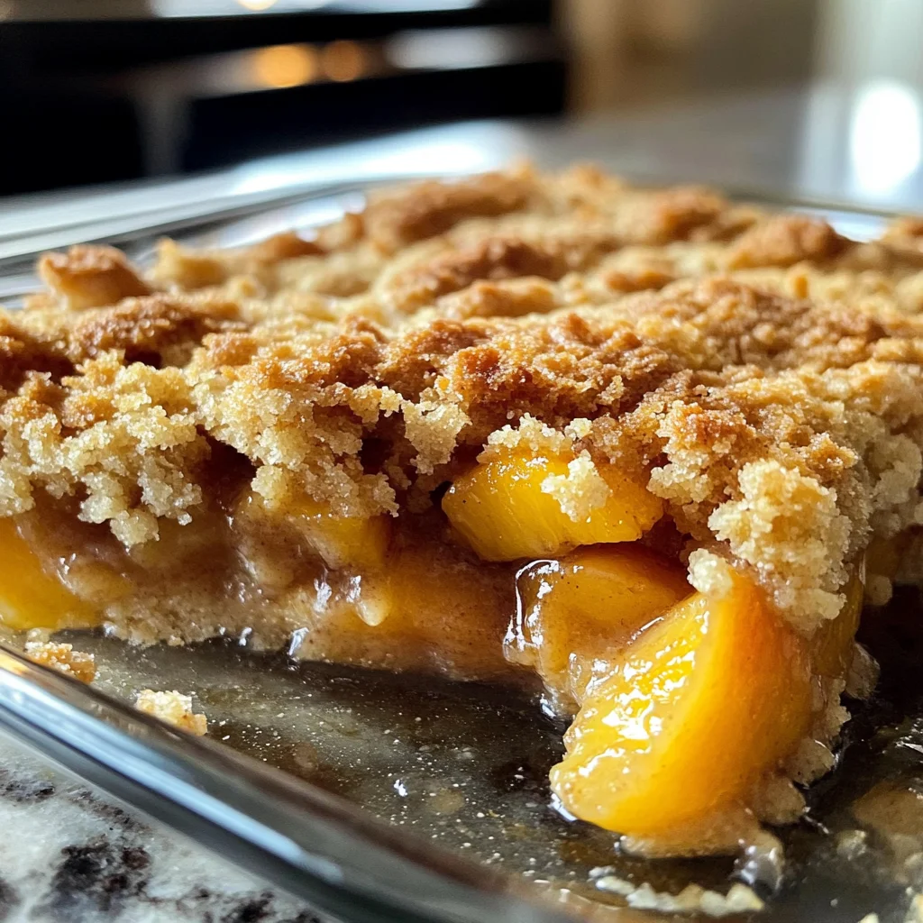 Divine Brown Butter Peach Cobbler: 5-Ingredient Magic