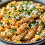 Easy Mexican Street Corn Pasta Salad