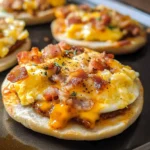 English Muffin Breakfast Pizzas