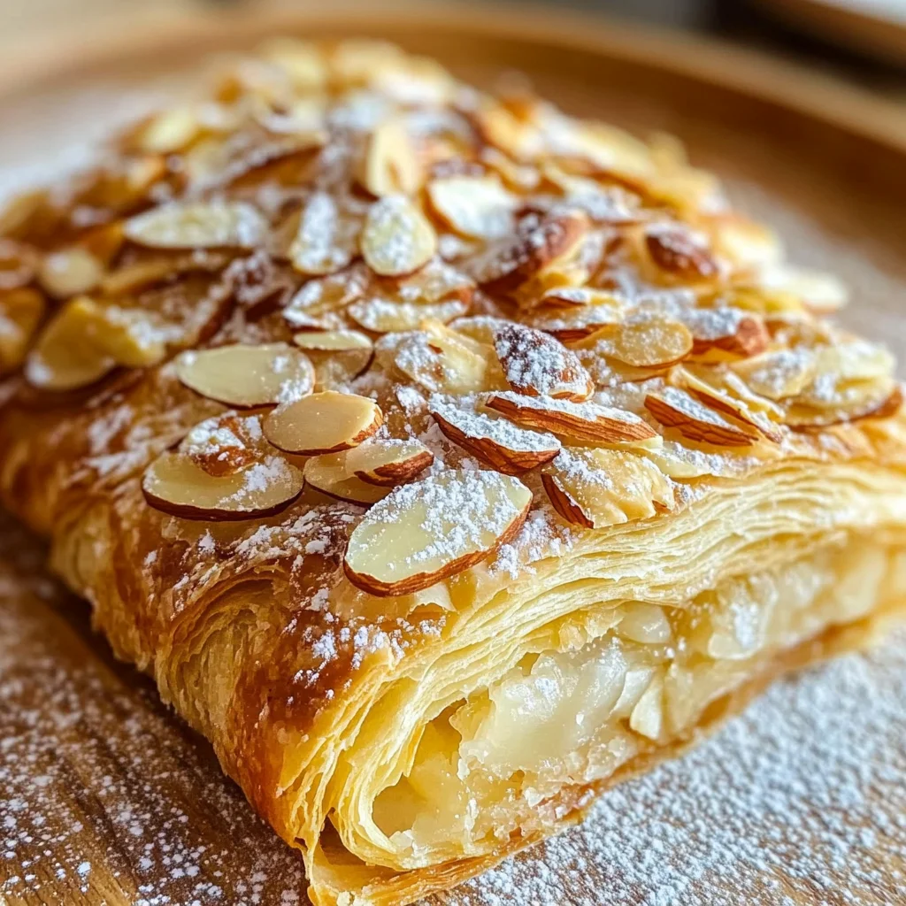 Flaky Sweet Almond Pastry