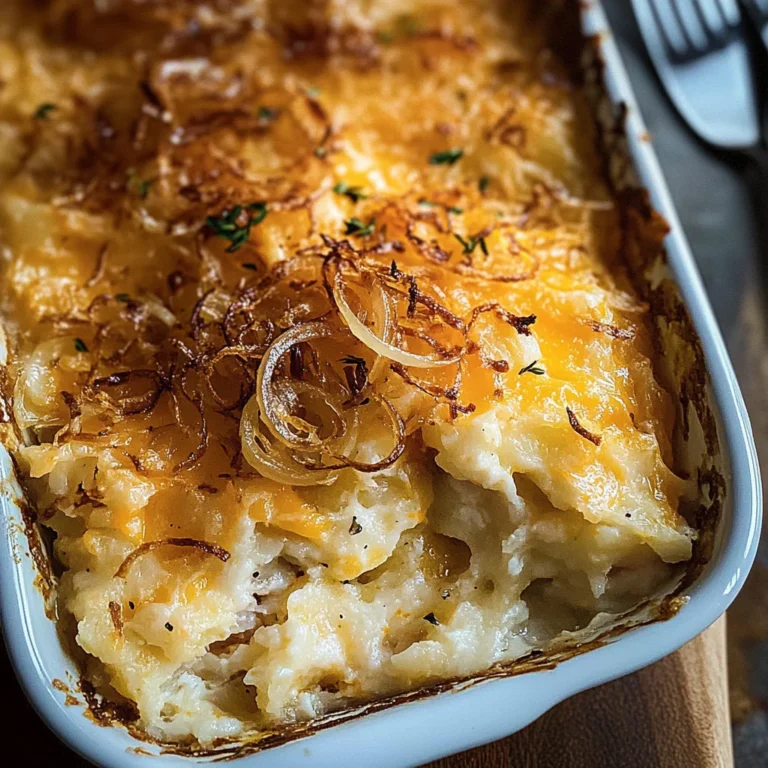 French Onion Funeral Potatoes