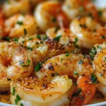 Garlic Parmesan Roasted Shrimp