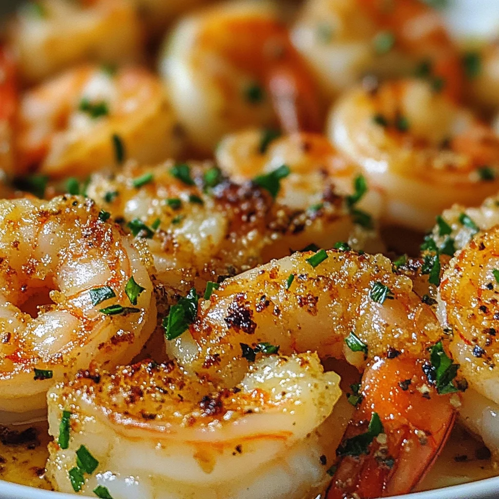 Garlic Parmesan Roasted Shrimp