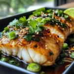 Ginger Soy Glazed Cod: A Flavorful and Healthy Seafood Dish
