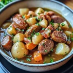 Irish Sausage and Bacon Stew