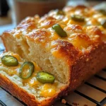 Jalapeno Cheddar Beer Bread