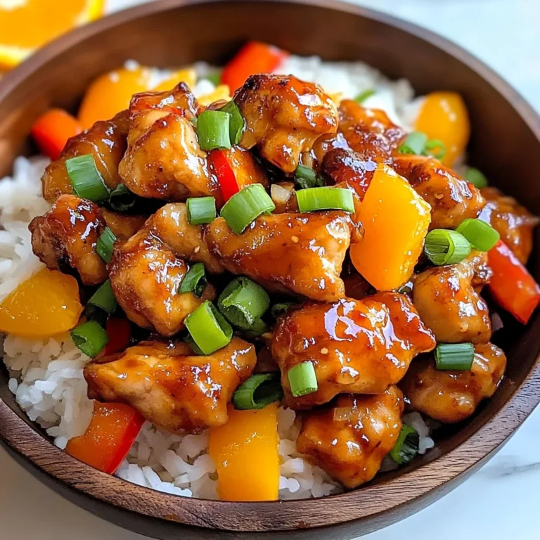 Juicy Blackstone Orange Chicken
