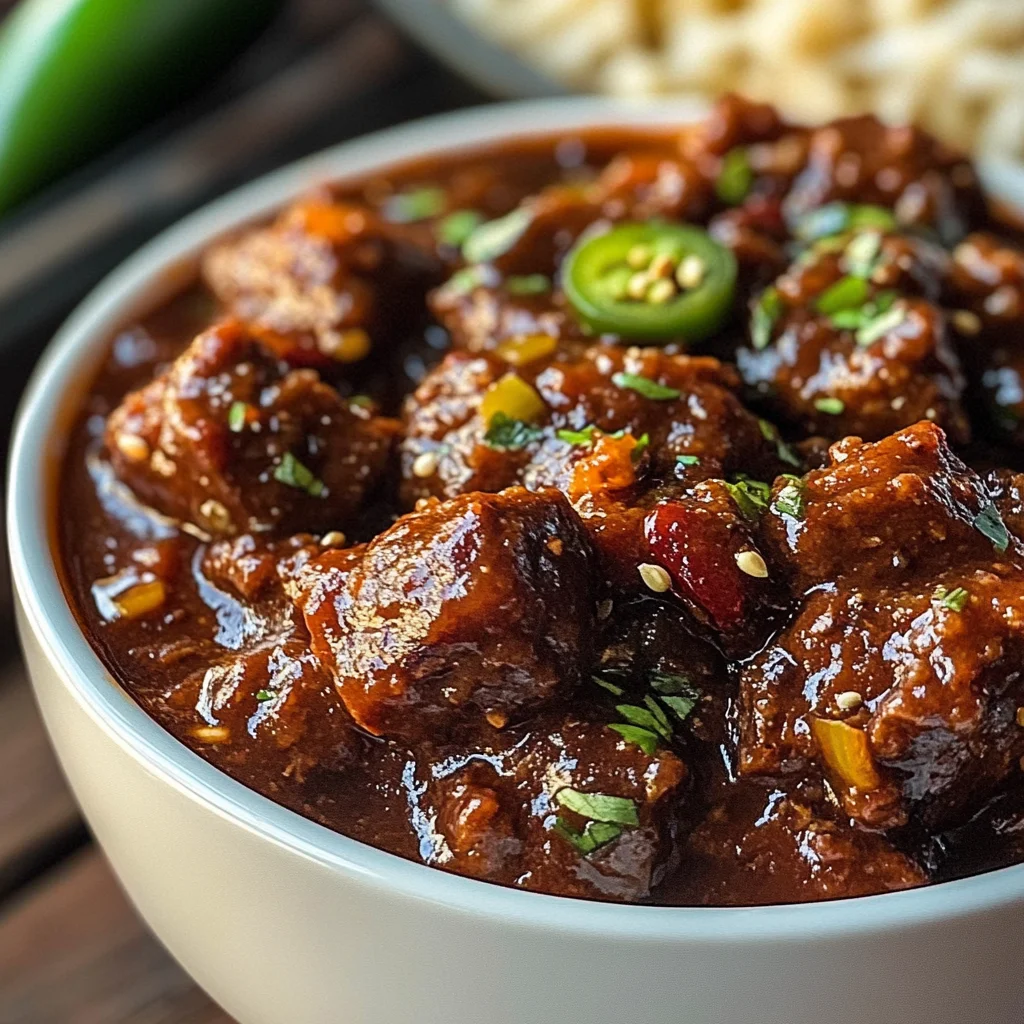 Korean Chile Con Carne