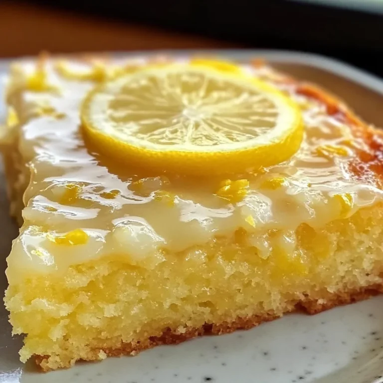 Lemon Cake to Die For