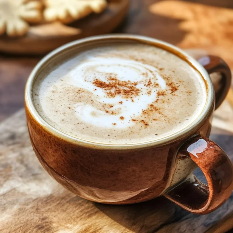 Maple Cinnamon Latte