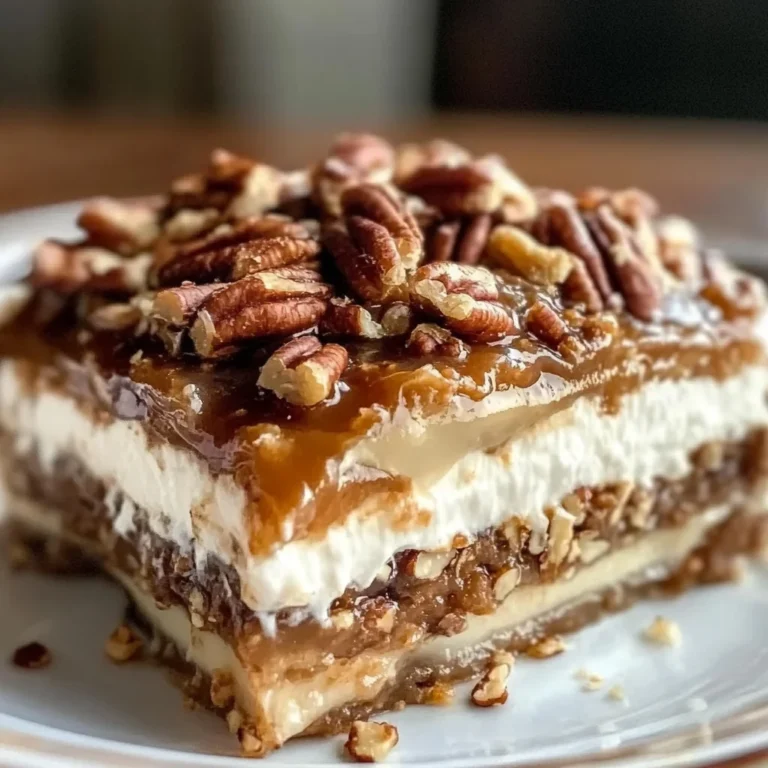 Pecan Pie Lasagna – A No-Bake Dream Dessert