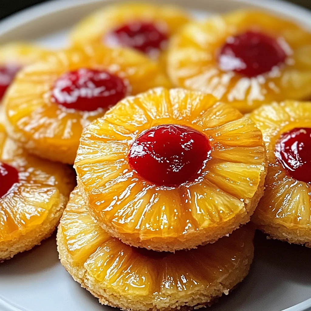 Pineapple Upside-Down Cookies: A Fun Twist on a Classic Dessert