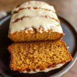 Pumpkin Bread with Cream Cheese Frosting Recipe