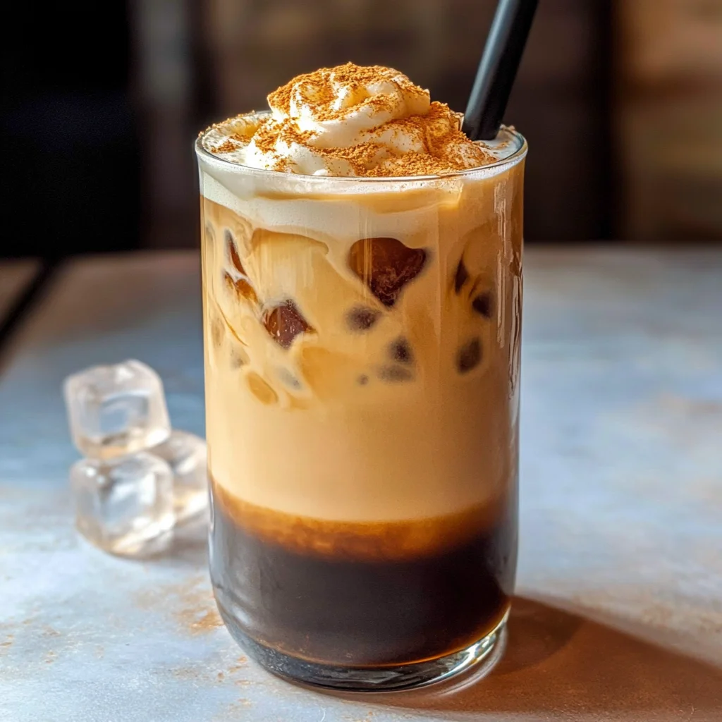 Pumpkin Spice Brown Sugar Shaken Espresso