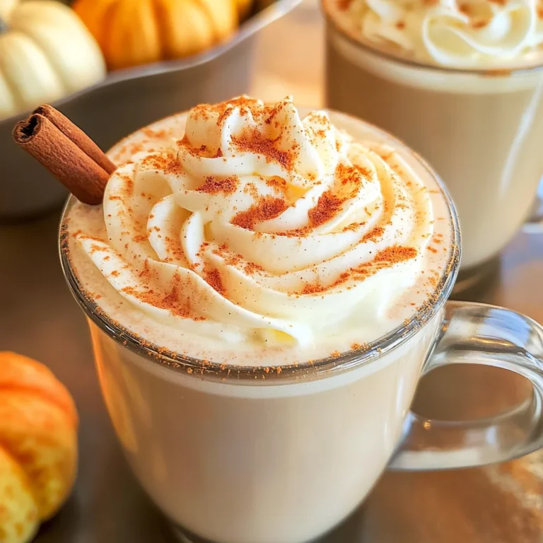 Pumpkin White Hot Chocolate