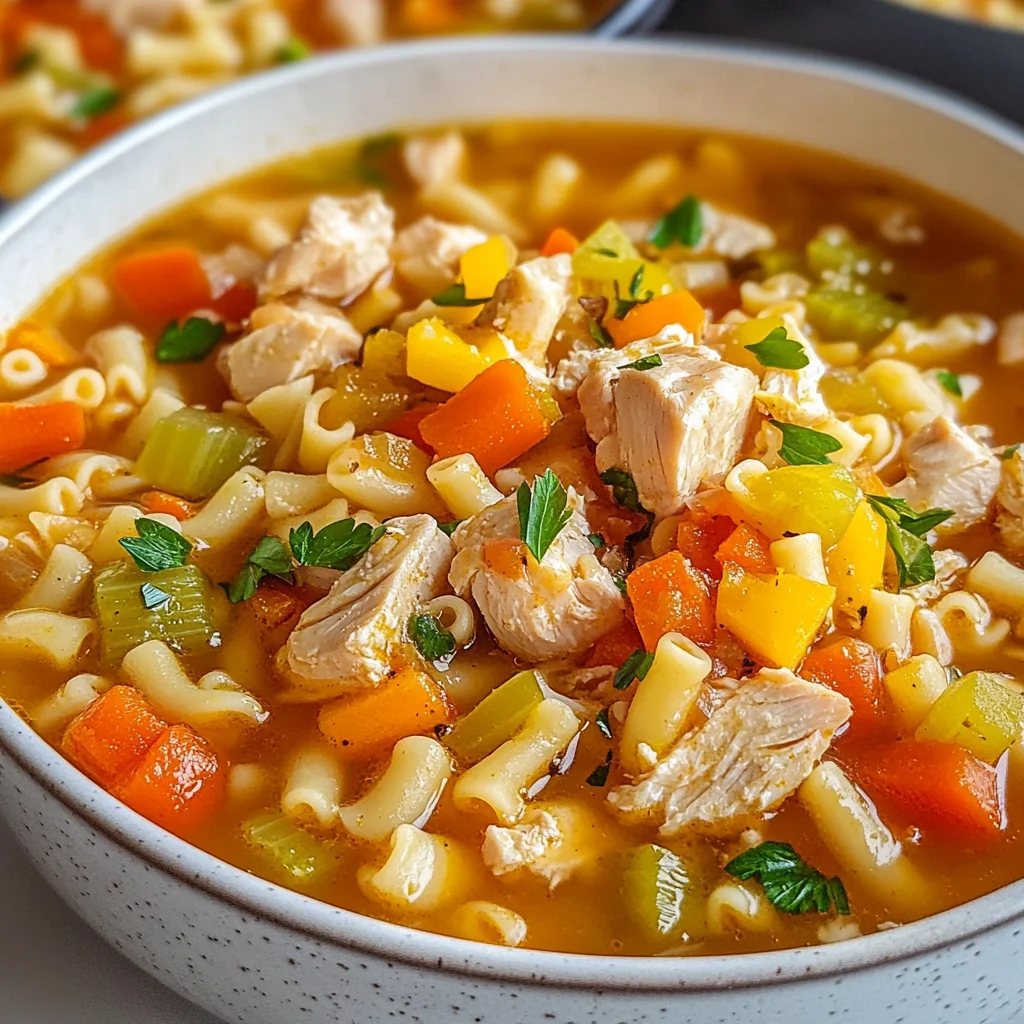 Sicilian Chicken Soup