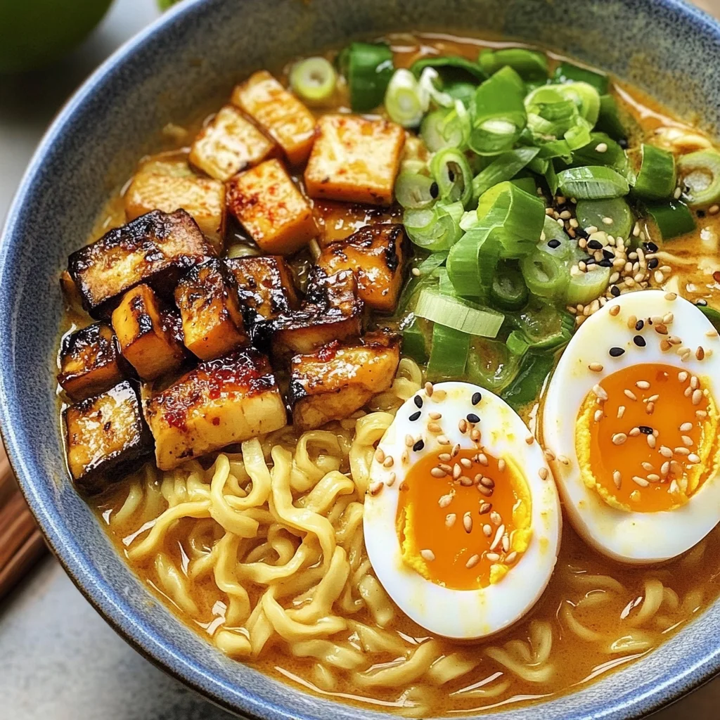 Spicy Coconut Curry Ramen