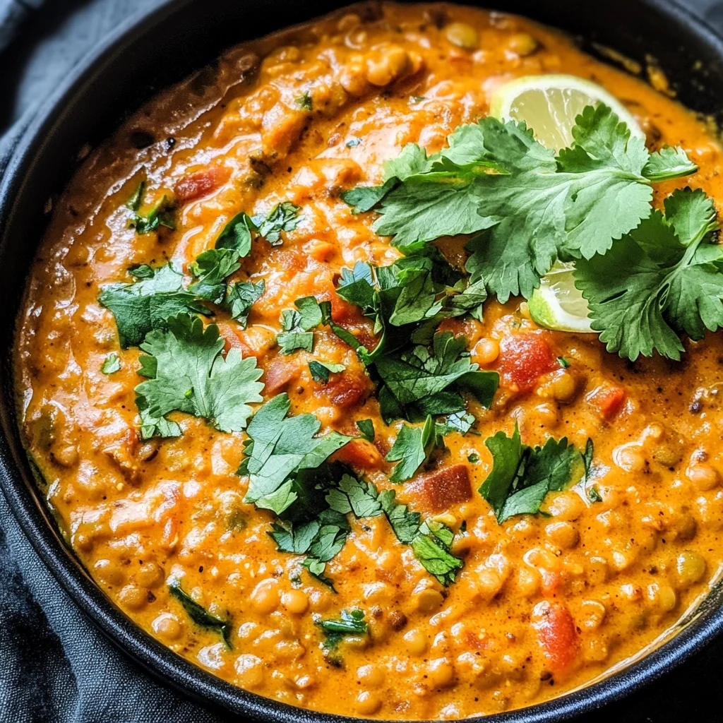 Spicy Red Lentil Curry