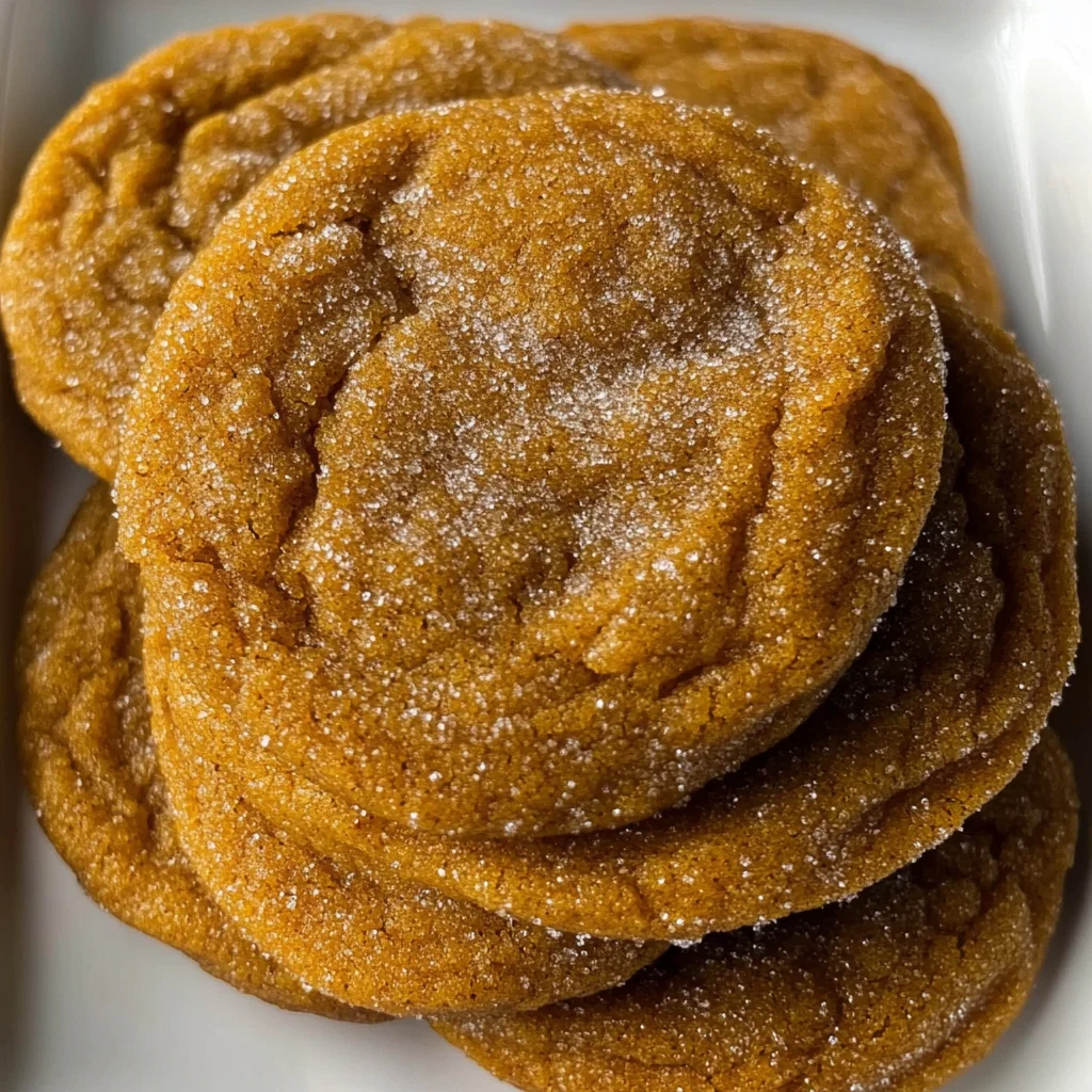 chewy maple pumpkin cookies