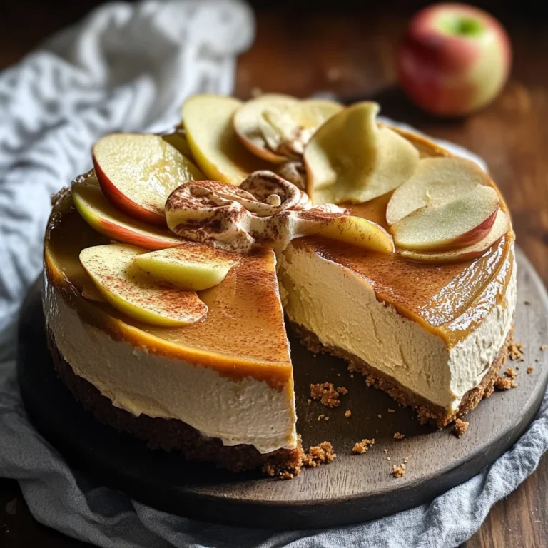 Apple Cider Cheesecake