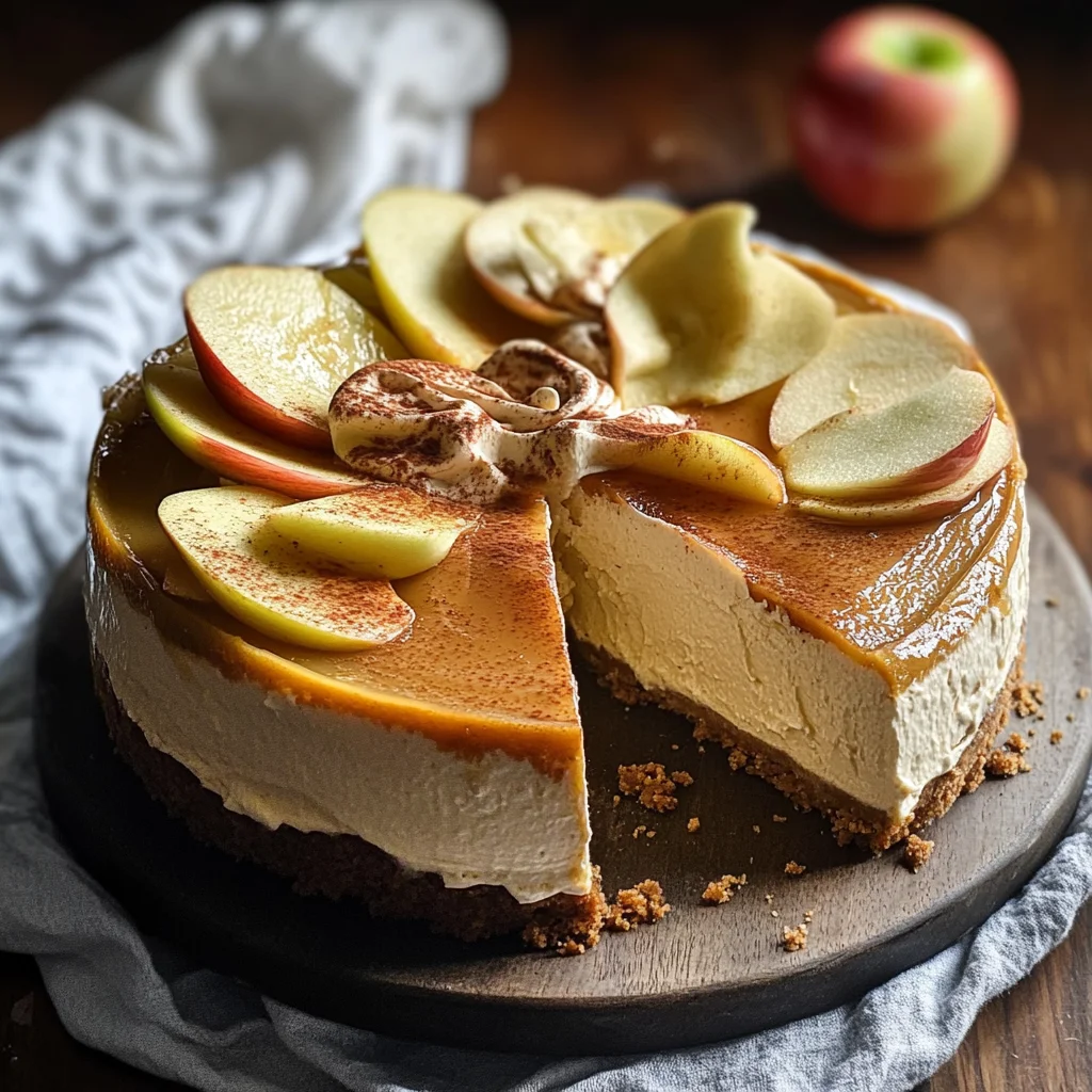 Apple Cider Cheesecake
