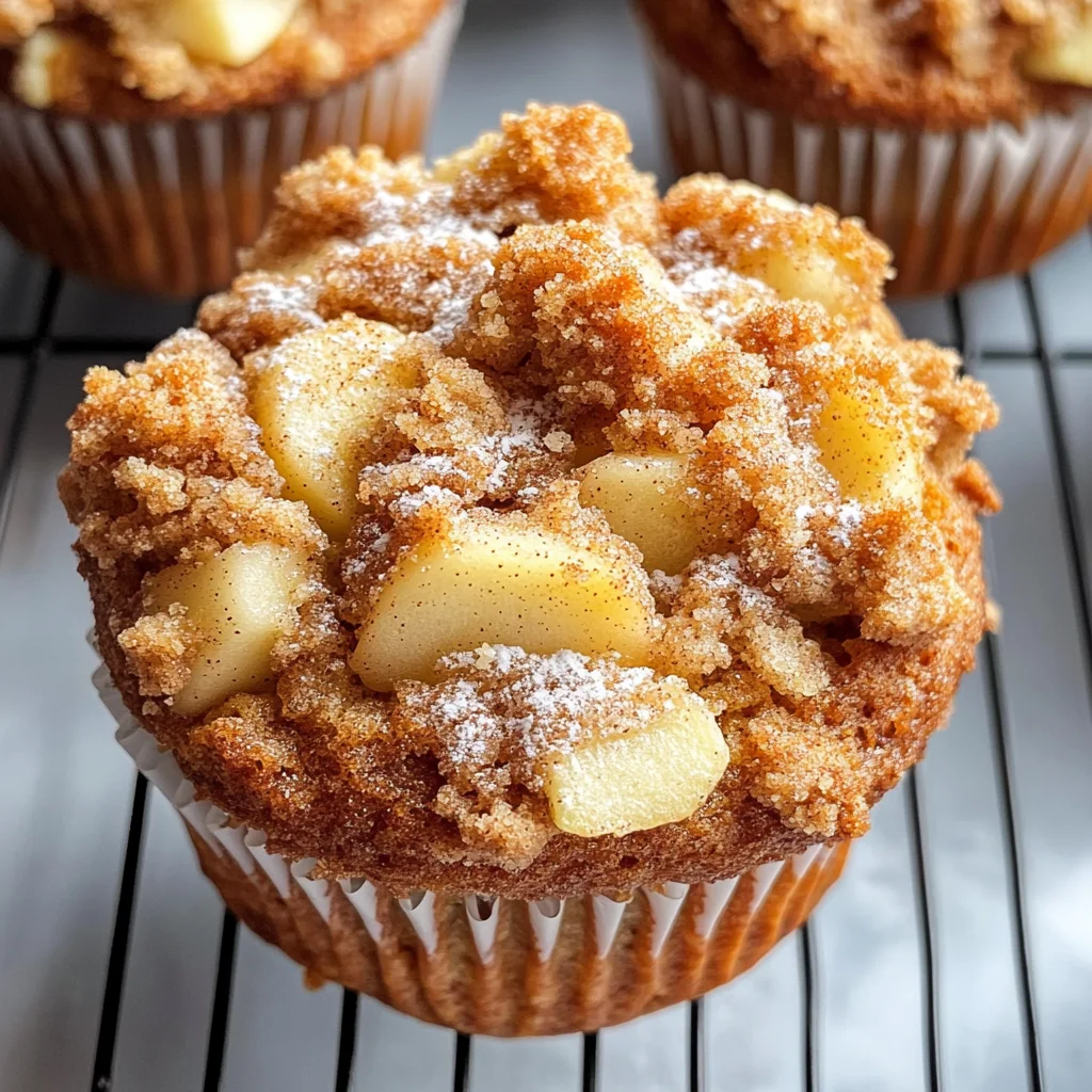 Apple Cinnamon Crumb Muffins