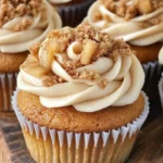 Apple Crumble Cupcakes
