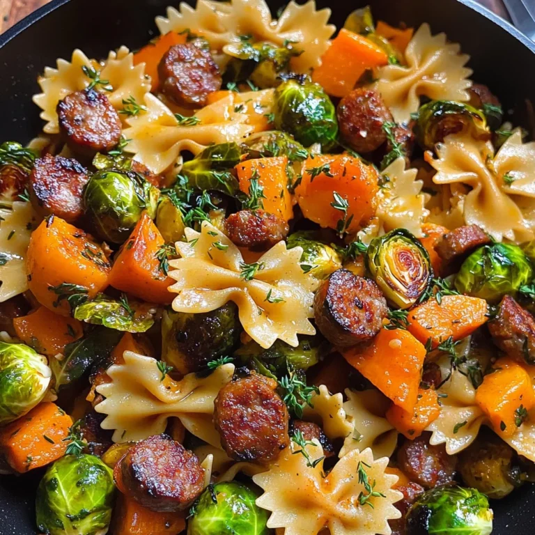 Autumn Sausage Pasta Squash: Amazing 25-Min Fall Favorite