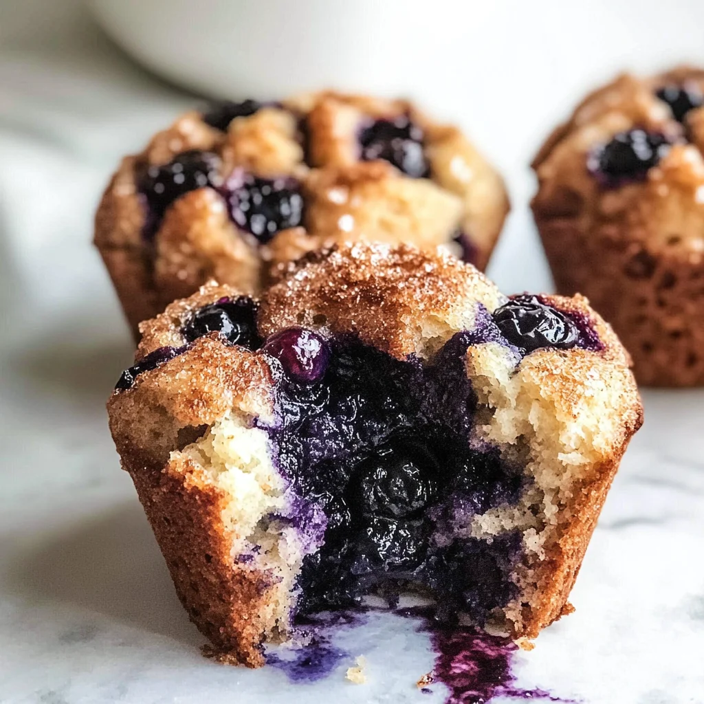 Blueberry Monkey Bread Muffins