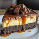 Caramel Brownie Cheesecake