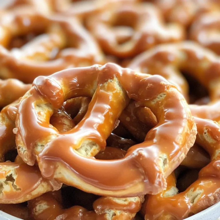 Caramel Pretzels