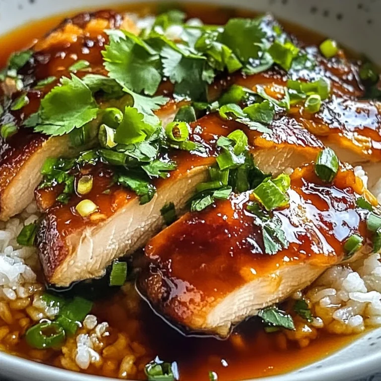 Caramelised Soy Chicken in Garlic Ginger Broth with Rice: An Incredible Comfort Meal