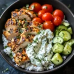 Chicken Tzatziki Bowls
