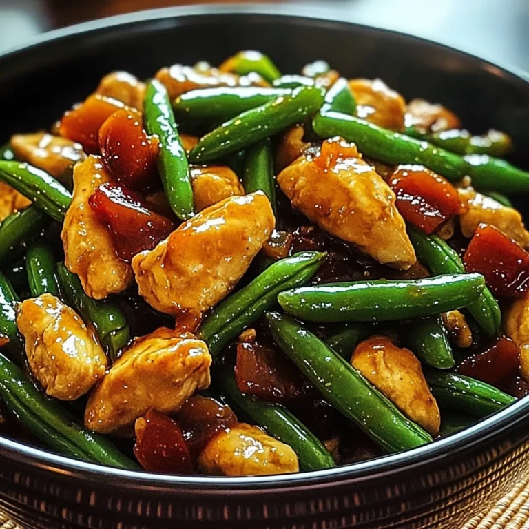 Chicken and Green Bean Stir-Fry: Quick and Delicious Dinner!