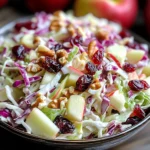 Cranberry Apple Coleslaw: A Delicious & Healthy Recipe